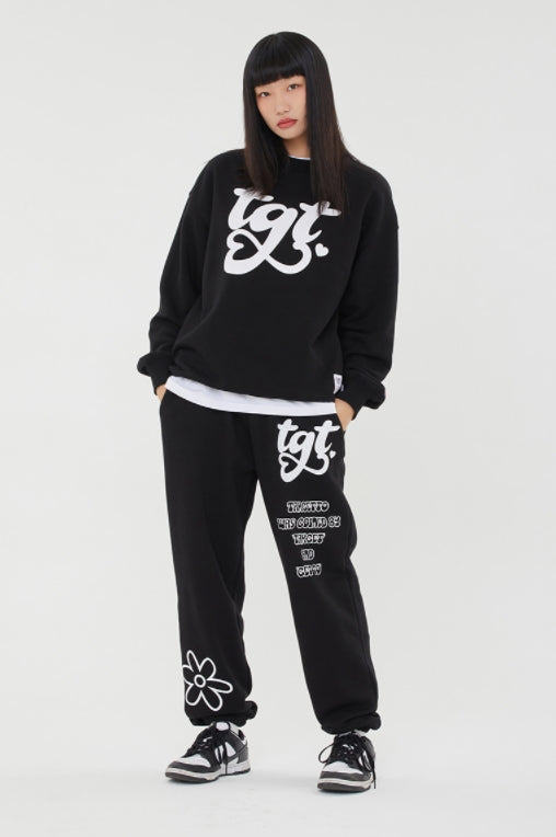 TARGETTO(ターゲット)   TGT LOGO SWEAT SHIRT_BLACK