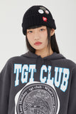 TARGETTO(ターゲット)   CUTTING CROP HOODIE_CHARCOAL