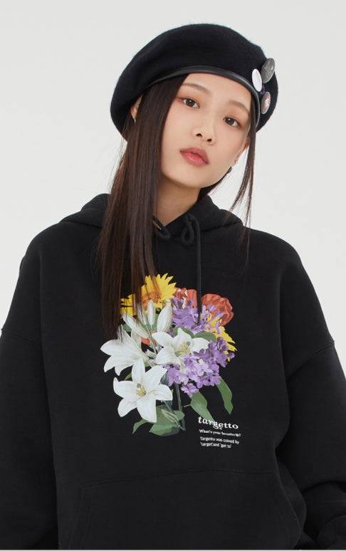 TARGETTO(ターゲット)   BOUQUET HOODIE_BLACK