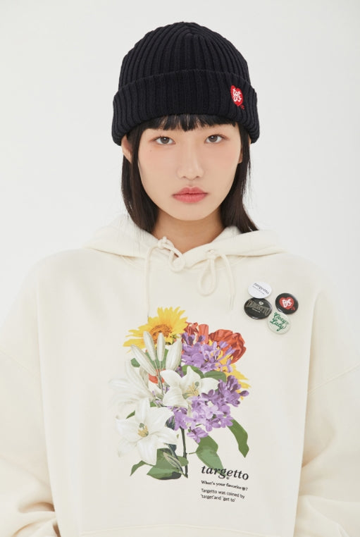 TARGETTO(ターゲット)   BOUQUET HOODIE_OATMEAL