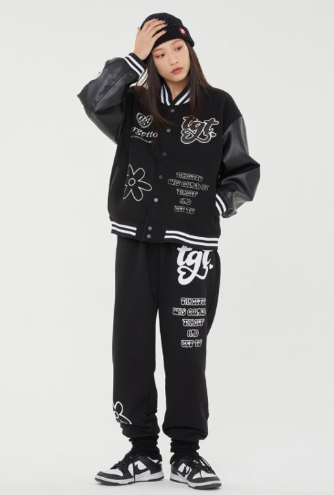 TARGETTO(ターゲット) TGT VARSITY JACKET_BLACK