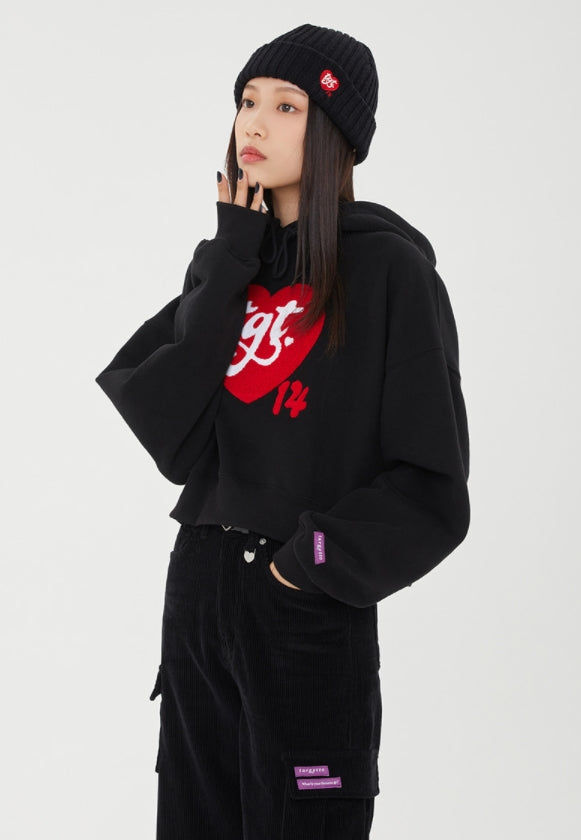 TARGETTO(ターゲット)  NEO HEART LOGO BEANIE_BLACK