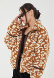 TARGETTO(ターゲット) LEOPARD SEARING JACKET_BROWN