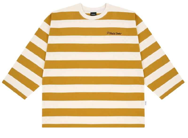 ReinSein（レインセイン）REINSEIN MUSTARD/CREAM LONG SLEEVE DANGARA T