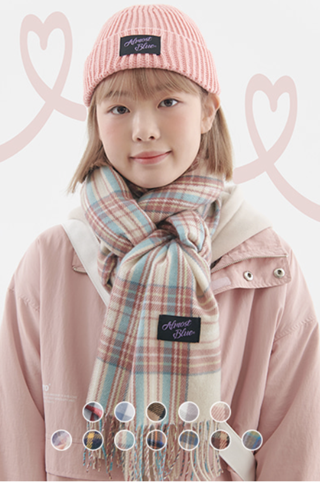 オルモストブルー(Almost Blue)  SIGNATURE CHECK MUFFLER