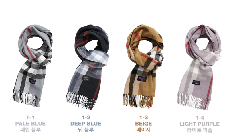 オルモストブルー(Almost Blue)  SIGNATURE CHECK MUFFLER