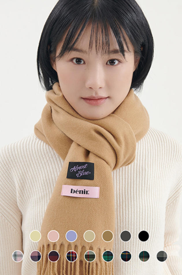 オルモストブルー(Almost Blue)  ALMOSTBLUE X BENIR WEEKLY MUFFLER