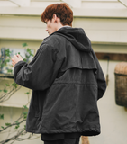 ダブルユーブイプロジェクト(WV PROJECT) Tom Hooded Jacket Charcoal MJOT7516