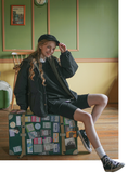 ダブルユーブイプロジェクト(WV PROJECT) Woven Hooded Coach Jacket Black JIOT7540