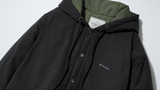 ダブルユーブイプロジェクト(WV PROJECT) Woven Hooded Coach Jacket Black JIOT7540