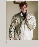 ダブルユーブイプロジェクト(WV PROJECT) Mu Check Jumper Light Khaki MJOT7541
