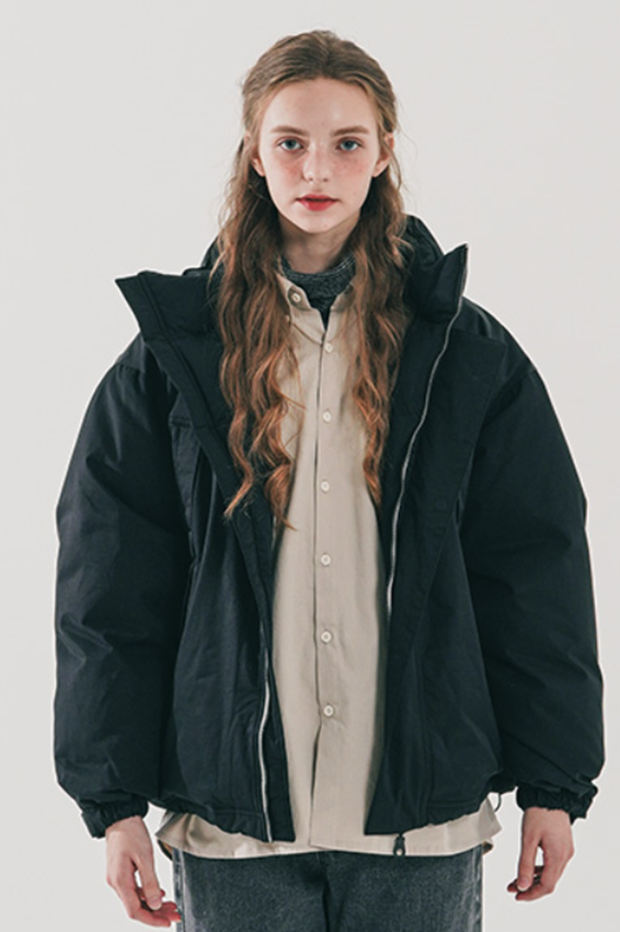 ダブルユーブイプロジェクト(WV PROJECT) Monster Duck Down Parka Black JJOT7521