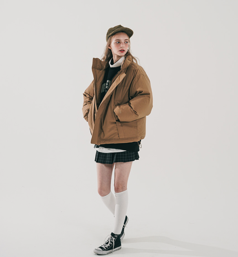 ダブルユーブイプロジェクト(WV PROJECT) Monster duck down parka Beige JJOT7521