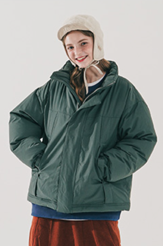 ダブルユーブイプロジェクト(WV PROJECT) Monster duck down parka Moss Green JJOT7521