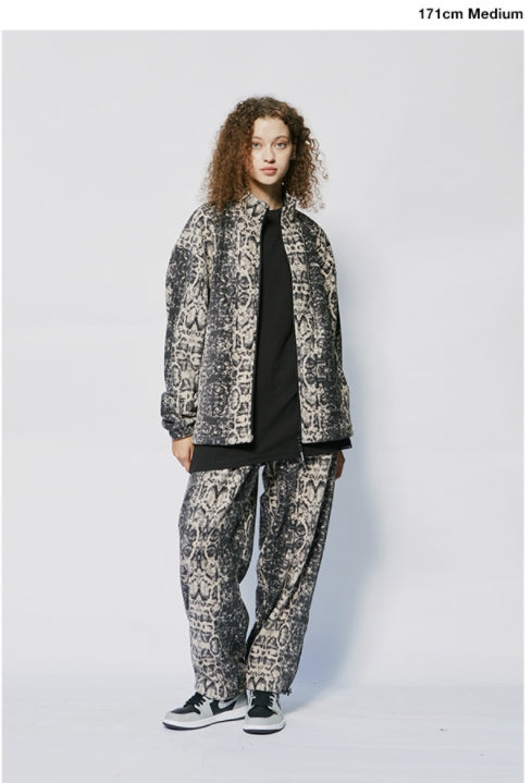 セイントペイン(SAINTPAIN)  SP PHYTON FLEECE TRAINING PANTS-BEIGE