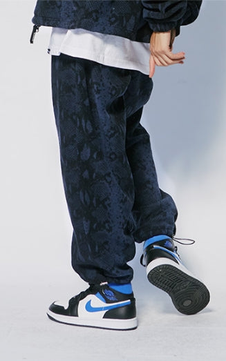 セイントペイン(SAINTPAIN)  SP PHYTON FLEECE TRAINING PANTS-BLUE