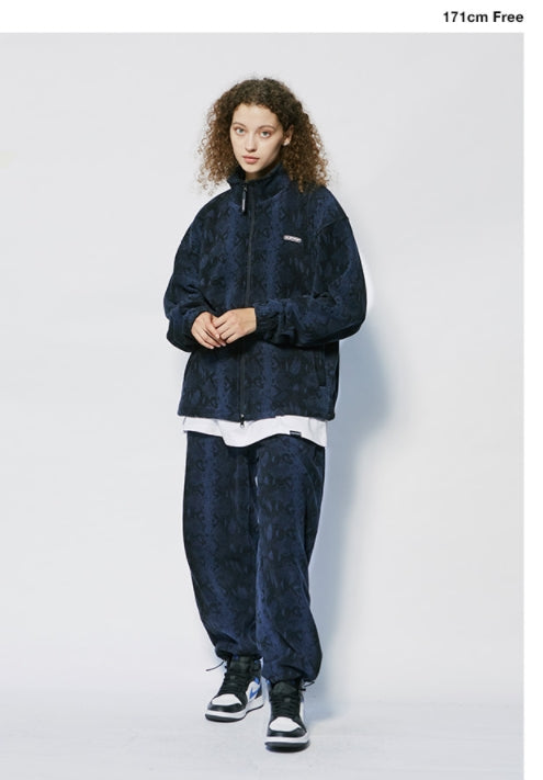 セイントペイン(SAINTPAIN)  SP PHYTON FLEECE TRAINING PANTS-BLUE