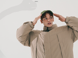 ダブルユーブイプロジェクト(WV PROJECT) Monster duck down parka Gray Beige JJOT7521