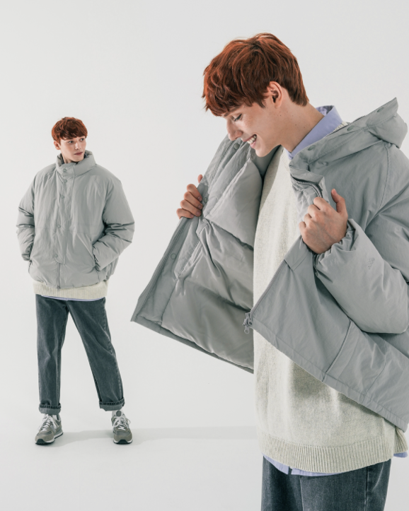 ダブルユーブイプロジェクト(WV PROJECT) Planning duck down parka Cool Gray CJOT7520