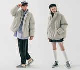 ダブルユーブイプロジェクト(WV PROJECT) Planning duck down parka Warm Gray CJOT7520