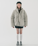 ダブルユーブイプロジェクト(WV PROJECT) Planning duck down parka Warm Gray CJOT7520