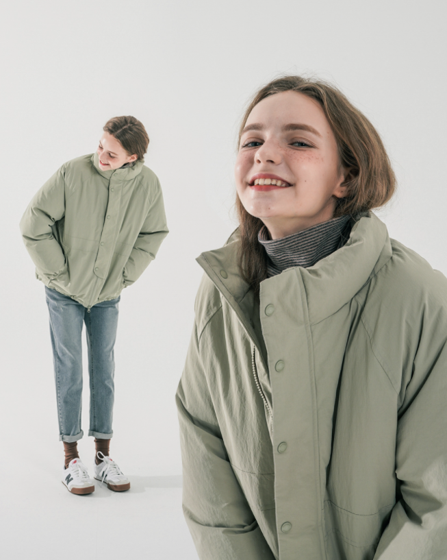 ダブルユーブイプロジェクト(WV PROJECT) Planning duck down parka Light Khaki CJOT7520