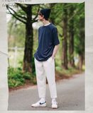 ダブルユーブイプロジェクト(WV PROJECT) Plain (Summer) Cotton Banding Pants Ivory CJLP7509