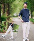 ダブルユーブイプロジェクト(WV PROJECT) Plain (Summer) Cotton Banding Pants Ivory CJLP7509