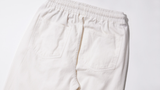 ダブルユーブイプロジェクト(WV PROJECT) Plain (Summer) Cotton Banding Pants Ivory CJLP7509