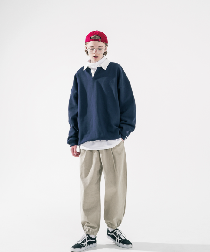 ダブルユーブイプロジェクト(WV PROJECT) Mute Banding Pants Gray Beige JJLP7531