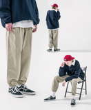 ダブルユーブイプロジェクト(WV PROJECT) Mute Banding Pants Gray Beige JJLP7531