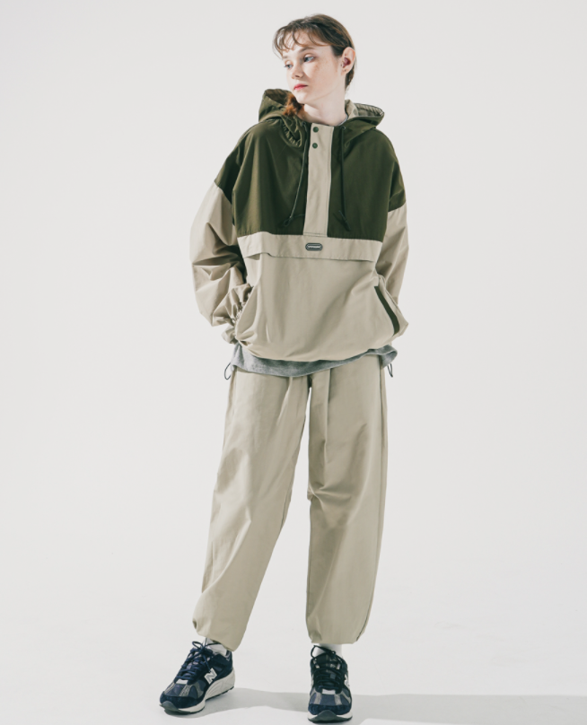 ダブルユーブイプロジェクト(WV PROJECT) New World String Pants Beige KMLP7512