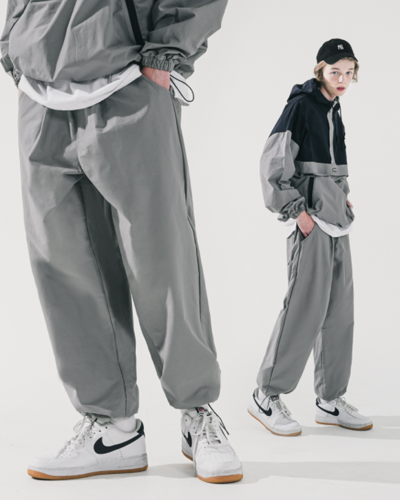 ダブルユーブイプロジェクト(WV PROJECT) New World String Pants Gray KMLP7512