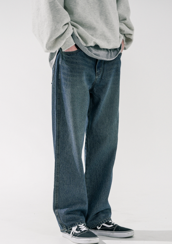 ダブルユーブイプロジェクト(WV PROJECT) Hyphen Denim Pants Dirty Blue CJLP7523