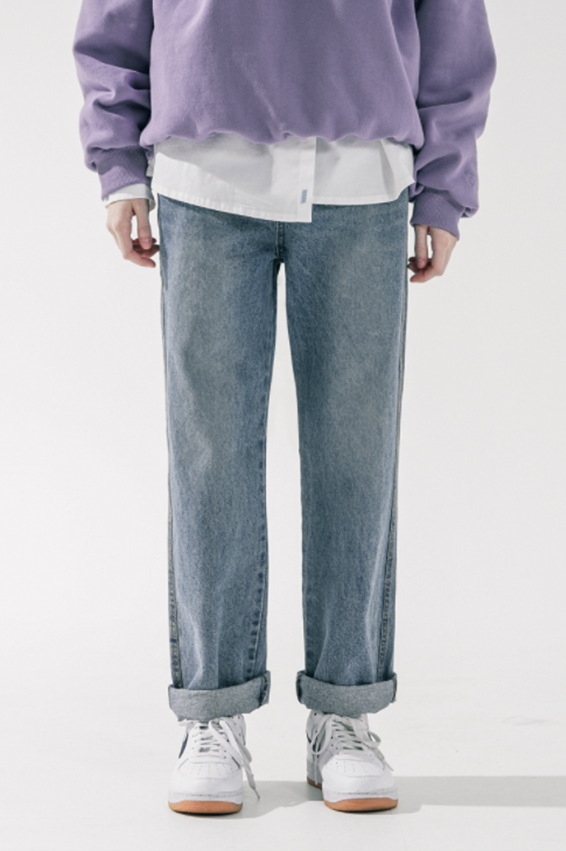 ダブルユーブイプロジェクト(WV PROJECT) Hyphen Denim Pants Blue CJLP7523