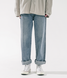 ダブルユーブイプロジェクト(WV PROJECT) Hyphen Denim Pants Blue CJLP7523