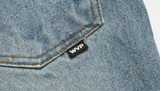 ダブルユーブイプロジェクト(WV PROJECT) Hyphen Denim Pants Blue CJLP7523