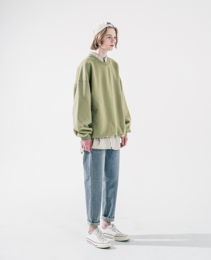 ダブルユーブイプロジェクト(WV PROJECT) Safe Denim Pants Gray Blue CJLP7522