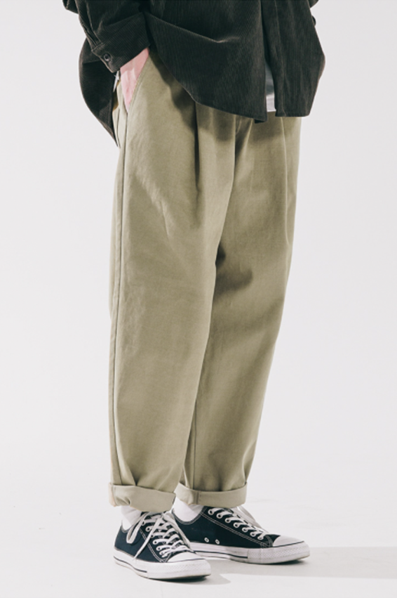 ダブルユーブイプロジェクト(WV PROJECT) Winter Cotton Banding Pants Beige CJLP7527