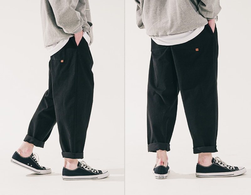 ダブルユーブイプロジェクト(WV PROJECT) Winter Cotton Banding Pants Black CJLP7527