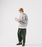 ダブルユーブイプロジェクト(WV PROJECT) Winter Cotton Banding Pants Khaki CJLP7527