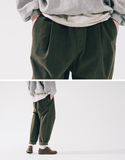 ダブルユーブイプロジェクト(WV PROJECT) Winter Cotton Banding Pants Khaki CJLP7527