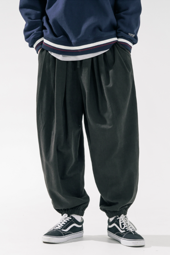 ダブルユーブイプロジェクト(WV PROJECT) Low-key F/W Banding Jogger Pants Deep Gray JJLP7529