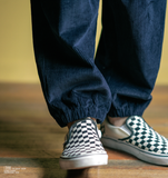ダブルユーブイプロジェクト(WV PROJECT) Lesotho Corduroy Jogger Pants Navy JJLP7526