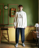 ダブルユーブイプロジェクト(WV PROJECT) Lesotho Corduroy Jogger Pants Navy JJLP7526