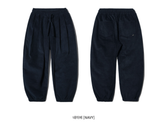 ダブルユーブイプロジェクト(WV PROJECT) Lesotho Corduroy Jogger Pants Navy JJLP7526