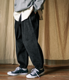 ダブルユーブイプロジェクト(WV PROJECT) Lesotho Corduroy Jogger Pants Black JJLP7526