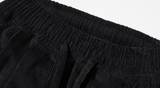 ダブルユーブイプロジェクト(WV PROJECT) Lesotho Corduroy Jogger Pants Black JJLP7526