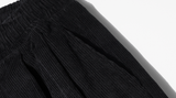 ダブルユーブイプロジェクト(WV PROJECT) Lesotho Corduroy Jogger Pants Black JJLP7526