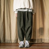 ダブルユーブイプロジェクト(WV PROJECT) Lesotho Corduroy Jogger Pants Khaki Brown JJLP7526